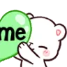 Emoji smilebearheart2