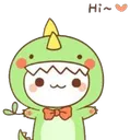 Emoji E_dinolove