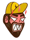 Emoji colere