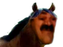 Emoji cheval
