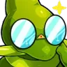 Emoji axew_glasses