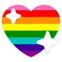 Emoji coeurLGBT