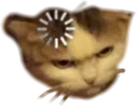Emoji buffering_cat