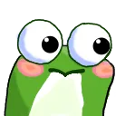 Emoji CRDFrogBigEyes