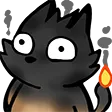 Emoji CRDWolfBurnedFire