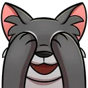 Emoji CRDWolfShyBlind