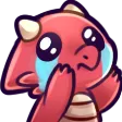 Emoji CRDDragonSadWantHug