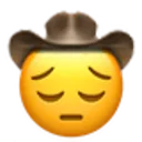 Emoji pensive_cowboy
