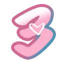 Emoji trois