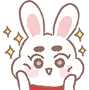 Emoji rabbitsparkle