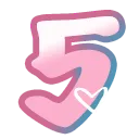 Emoji cinq