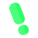 Emoji skyiexclamationgreen