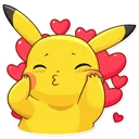 Emoji pikachuheart