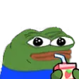 Emoji peepoGlouglouglou
