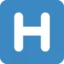 Emoji regional_indicator_h