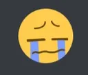 Emoji pleure