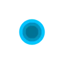 Emoji point_blue