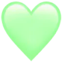 Emoji coeurvert