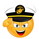 Emoji SalutMarin