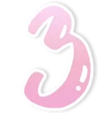 Emoji 1647pinkthree