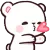 Emoji cc_whitebearkiss