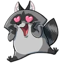 Emoji Raton_love