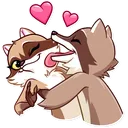 Emoji Raton_love2