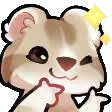 Emoji Furet_cool