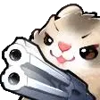Emoji Furet_gun