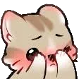 Emoji Furet_timide