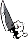 Emoji cat_knife_cute