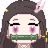 Emoji nezuko_kawaii