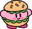 Emoji kirbyburger