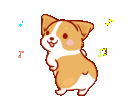 Emoji corgibootydance
