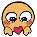Emoji skyaheart