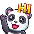 Emoji pandaHI