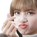 Emoji fingerheartlisa