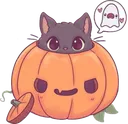 Emoji PumpkinCat