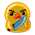 Emoji duck_mad