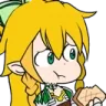 Emoji leafaeat