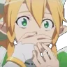 Emoji leafashock