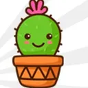 Emoji cactusemoticonesourir2