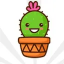 Emoji cactusemoticonesourire