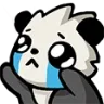 Emoji Pandatriste