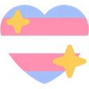 Emoji transheart
