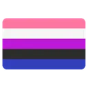 Emoji genderfluid_flag