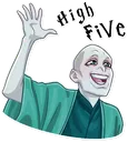 Emoji highfive
