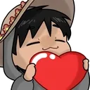 Emoji nino_love