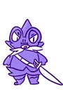 Emoji violet