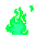Emoji zielony